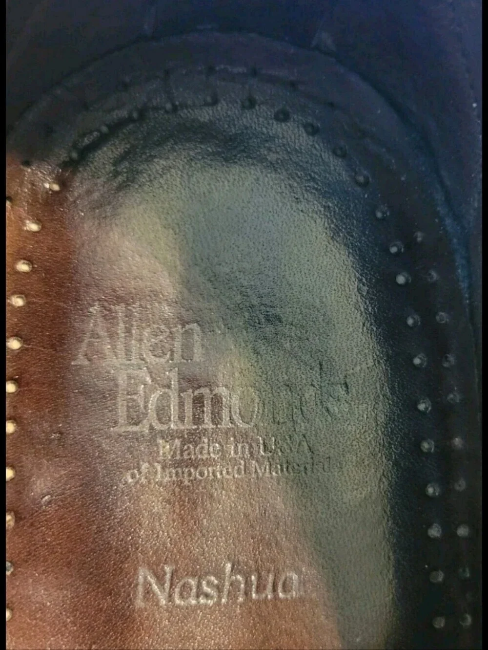 Allen Edmonds Nashua Two-Tone Leather Tassel Loafer 11.5D Old Money Quiet Luxury